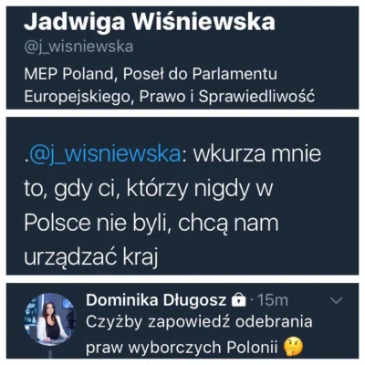 El_Bundy69 - PiS nie uznaje polonii i chce odebrania jej możliwości głosowania. #pis ...