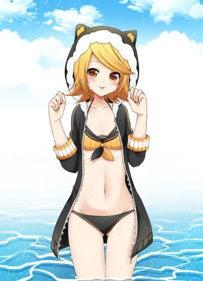 l.....f - #randomanimeshit #vocaloid #rinkagamine #swimsuit #pixiv #
@Mikian