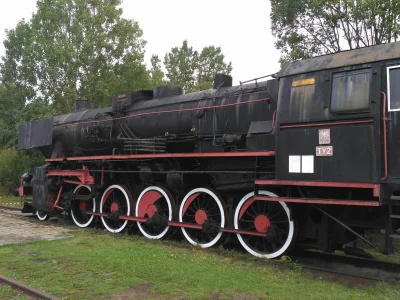 Fevx - Parowóz Ty2-446 produkcji niemieckiej. Muzeum Kolejnictwa w Kościerzynie to ba...