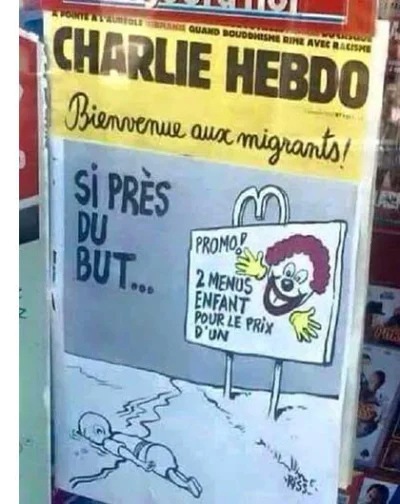 t.....l - Okładka najnowszego "Charlie Hebdo". 

"Tak blisko celu"

#charliehebdo...