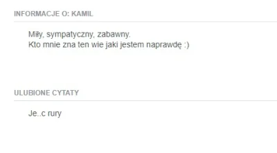 szampon_ziolowy - Ulubiony cytat z tablicy FB Kamila.

Yyyyyyy co?