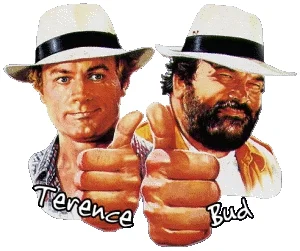 piotrass007 - Terence Hill i Bud Spencer na propsie! Co z tego, że grali w makaroniar...