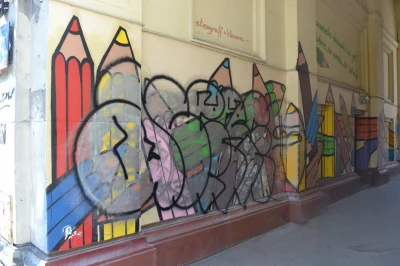 c.....o - @kotleth: Fajny mural na Muranowie chyba nawet tygodnia nie przetrwał. Nie ...