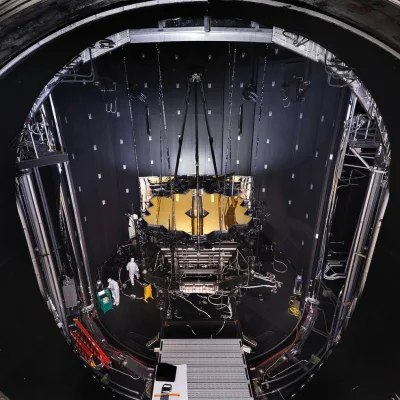 robertoskit - Teleskop Kosmiczny Jamesa Webba przygotowywany do 100 dni testów próżni...