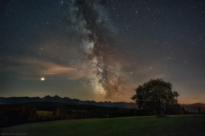 Nightscapes_pl - Droga Mleczna wraz z Marsem nad Tatrami. 
Sierpień 2018. 

#fotog...