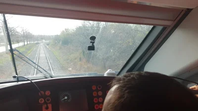 CesarzPolski - Dziś odbył się pierwszy przejazd (techniczny) pociągu na linii kolejow...