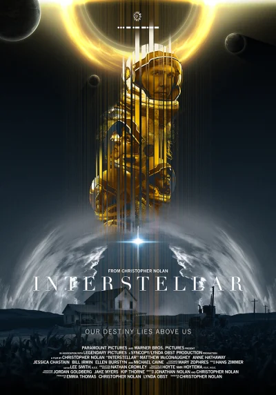 aleosohozi - Interstellar
#plakatyfilmowe #interstellar