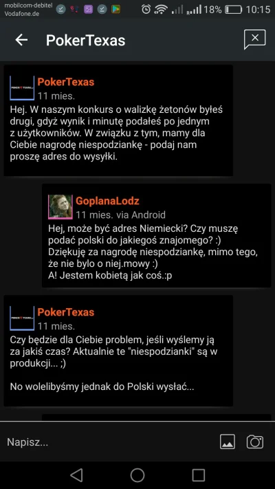 GoplanaLodz - Zaraz minie rok od wygranej Polaków 11 listopada i konkursu zorganizowa...