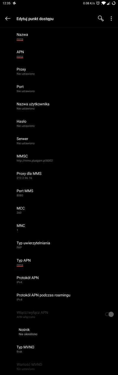 Kimeey - @Specjalista_Plus: po wprowadzeniu ustawien ze strony nazwe/APN/Typ APN jest...