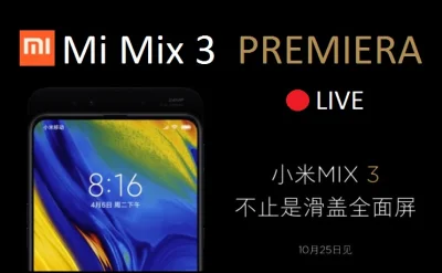 sebekss - Zaczyna się ( ͡° ͜ʖ ͡°)
Premiera Xiaomi Mi Mix 3 - LIVE

Transmisja LIVE...