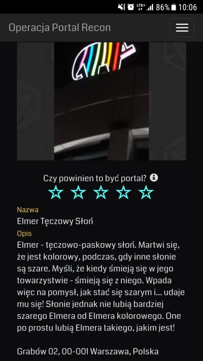 agent_resistance - Słoń LGBT z wawki #ingress
#ingressopr