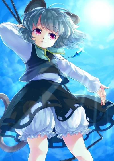 n.....S - #randomanimeshit #touhou #nazrin #kemonomimi #nezumimi