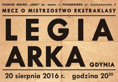 bziancio - Legia Warszawa - Arka Gdynia TYP 1 kurs 1.73 Oddsring godz.20:30
W spotka...
