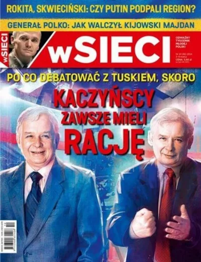 SirPsychoSexy - @krolka89: W nienawiści do prawicowych gazet, tak zostałem wychowany....