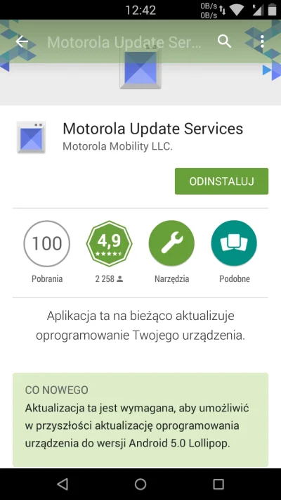 xamil54 - #android #lollipop sie zbliza nieuchronnie na #motog