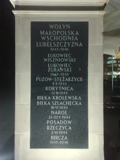 graf_zero - Ostatnio z polecenia min. Macierewicza upamiętniono ofiary ludobójstwa UP...
