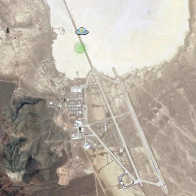 foxminator2000 - #googlemaps #easteregg #google #area51 #teoriespiskowe #nauka #usa #...