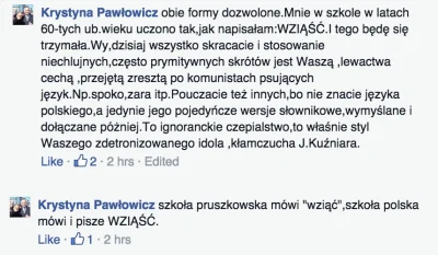 Kiziak - Pani, za przeproszeniem, profesor Pawłowicz w żywiole... Rozumiem, że można ...