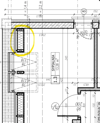 Volter - Mireczki jak odczytać taki plan, co to jest to zaznaczone? To chyba nie ścia...