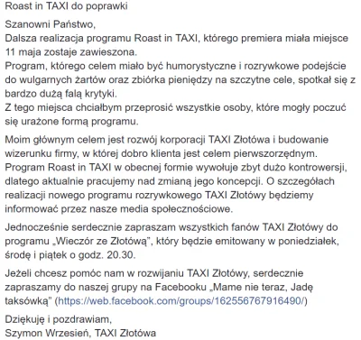 grzegorz-lison - No to koniec Roast in TAXI ;/
#danielmagical #patostreamy #taxizlot...
