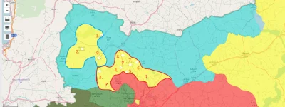 R.....7 - Ostatnie punkty obrony obrońców kantonu Afrin które nie zostały jeszcze zdo...