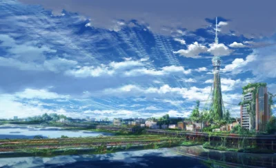 FuzzyWuzzy_ - #randomanimeshit #naturanime #architekturanime #landscape #scenery #ani...