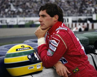 s.....9 - Dzisiaj swoje 59. urodziny obchodziłby Ayrton Senna - trzykrotny mistrz świ...