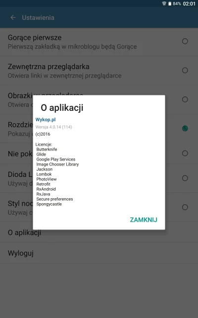 taxi20 - #wykopandroid #maciejpsuje #nowywykop2016

Nowość w aplikacji. Nareszcie w t...