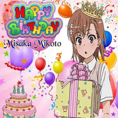 pcela - Dzisiaj 2 maja, czy urodziny Misaki Mikoto.

Wszystkiego najlepszego Biri B...