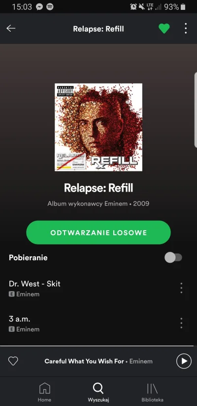 AFAFAFE - Przełuchałem sobie całe Relapse. Echh, no ten nowy album nawet podjazdu do ...