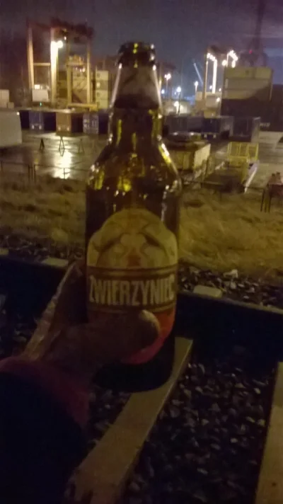 martuch - Po ciężkim dniu próbnym w #pracbaza małe piwo się należy :) #portboners