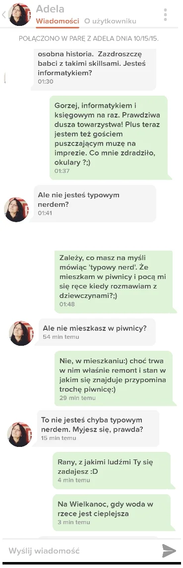 knoor - Mirki, co te #rozowepaski na #tinder to ja nawet nie, od razu mnie rozpracowa...