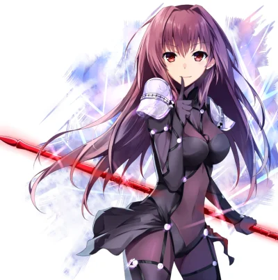 Czerwonoswiatkowiec - #randomanimeshit #fate #fategrandorder #lancer #scathach #pixiv...