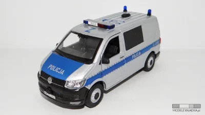 PiotrekW115 - Kolejny radiowóz w mojej kolekcji - Volkswagen Transporter T6 należący ...