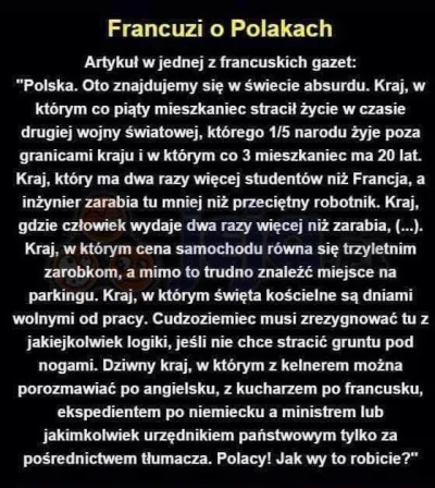 jasze_polan - #prasafrancuska #polska #polacy #wybrancy
