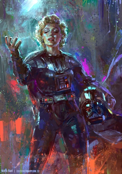 likk - #starwars #marilynmonroe #sztuka #deviantart

by MartaNael