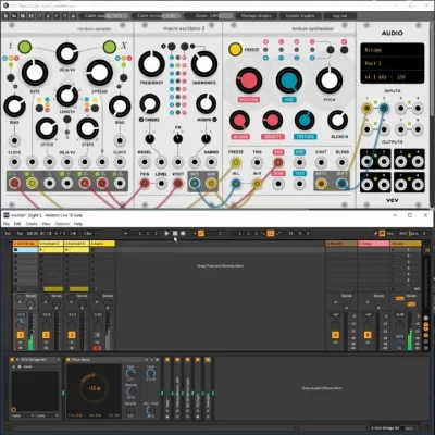 sensi - Zabawa z VCV Rack i wirutalnymi odpowiednikami Mutable Instruments, fajne to ...