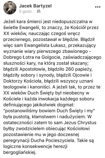 Majk_ - Ej, katolicy, jak to jest że kategoryczny sprzeciw papieża co do kary śmierci...