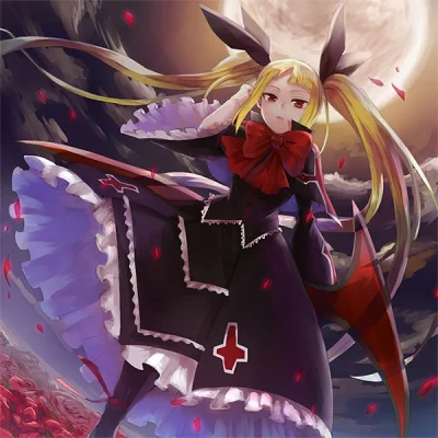 koumori - #rachelalucard #blazblue #randomanimeshit #redeyesalert