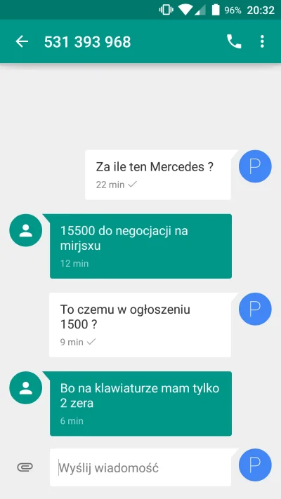 POSTER - Co odpisac ? #olx #ogloszenia #heheszki #smieszne #kiciochpyta