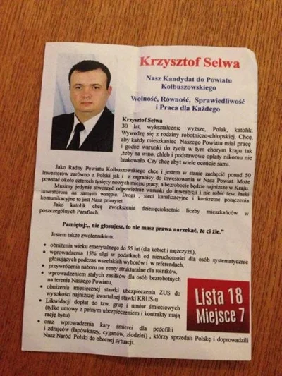 jedrekk - ostatni punkt najciekawszy
#wybory #kolbuszowa #heheszki #humorobrazkowy