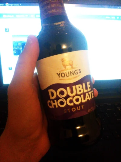 danoxide - Young's, Double Chocolate Stout
Alkohol: 5,2%
Słody: Pale Ale

#pijzwy...