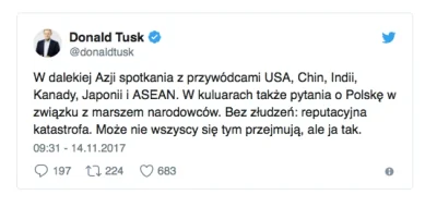 Tym - Tusk po polsku, Polakom skarży się na to co usłyszał o Polsce za granicą. Czy K...
