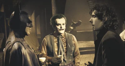 nitas - Michael Keaton, Jack Nicholson i reżyser Tim Burton na planie najprawilniejsz...