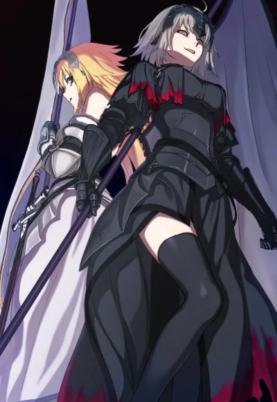 bakayarou - #randomanimeshit #fate #fategrandorder #jeannedarc #jeannealter #zakolano...