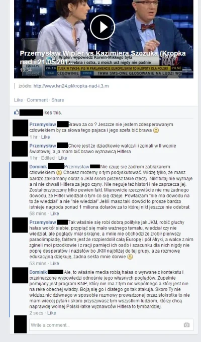 takelbery - #jkm #takietamzfacebooka 



Dowiedziałem się, że jestem wyznawcą Hitlera...