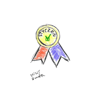 mufex - 31/365 Nagroda za ukończenie stycznia. Ufff :)
#365styczen #mufexrysuje