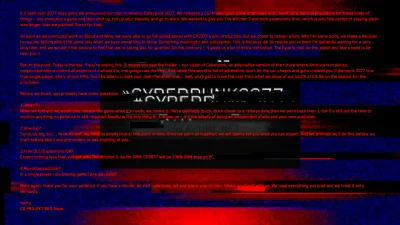 Pawci0o - Ukryta wiadomość z zwiastunu na e3
#cyberpunk2077 #cdprojektred #cyberpunk...