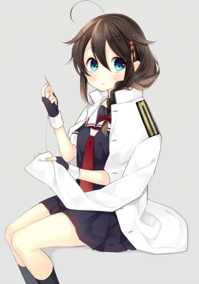 l.....f - #randomanimeshit #kancolle #kantaicollection #shigure #