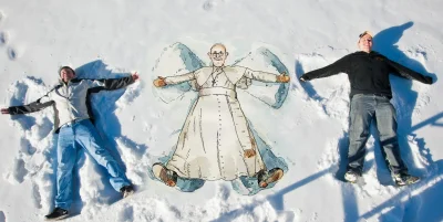PauluSJ - Papież na śniegu

#franciszek #papiez #kosciol #humor #heheszki